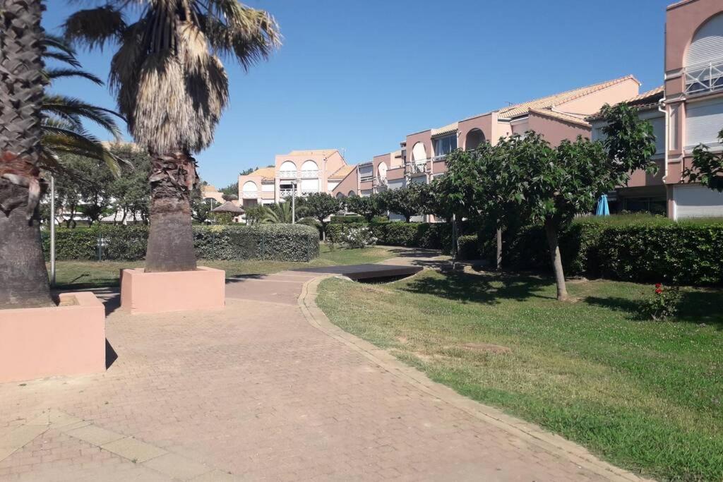 Nid Douillet F2, Clim, Jardin, Piscine, Parking, Plage 200 M Palavas Zewnętrze zdjęcie