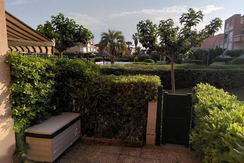 Nid Douillet F2, Clim, Jardin, Piscine, Parking, Plage 200 M Palavas Zewnętrze zdjęcie