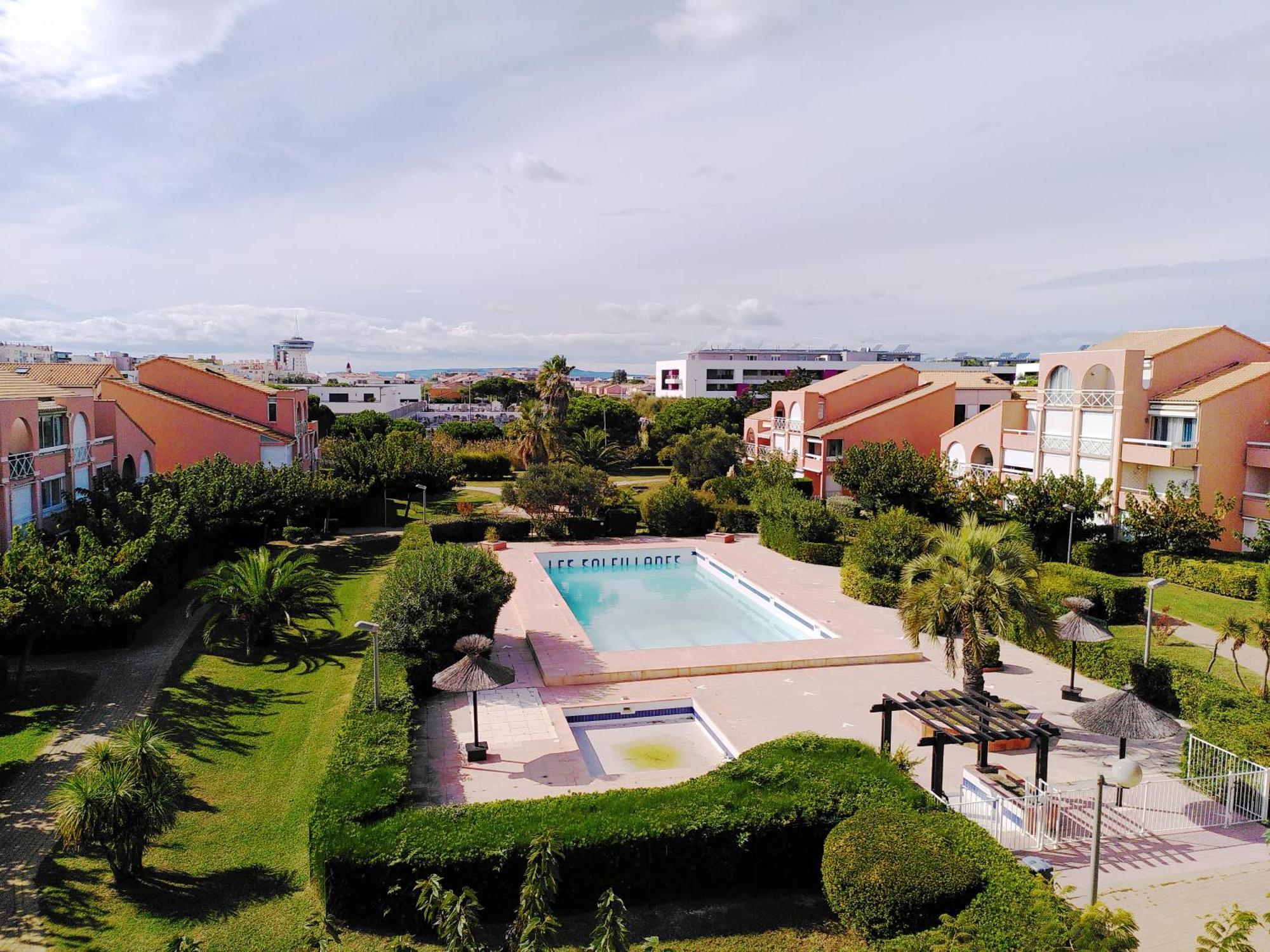 Nid Douillet F2, Clim, Jardin, Piscine, Parking, Plage 200 M Palavas Zewnętrze zdjęcie